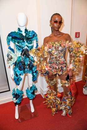 Nondi Beattie as a guest at the opening of the Berlin Salon at Berlin Fashion Week 2025 in the Courtesy Helmut Newton Foundation a,June 30, 2025 in Berlin Berlin Germany