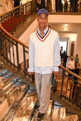 Jerry Hoffmann as a guest at the opening of the Berlin Salon at Berlin Fashion Week 2025 in the Courtesy Helmut Newton Foundation a,June 30, 2025 in Berlin Berlin Germany