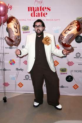 Steven Preisner at the Mates Date Influencer Event at Berlin Fashion Week S S 2026 at Berliner Freiheit Berlin, 01 07 2025 Foto:xN.xKubelkax xFuturexImagex mates_5705