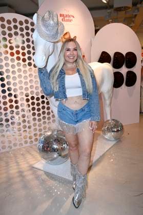 Marlisa Rudizo Mrs Marlisa at the Mates Date Influencer Event at Berlin Fashion Week S S 2026 at Berliner Freiheit Berlin, 01 07 2025 Foto:xN.xKubelkax xFuturexImagex mates_5731
