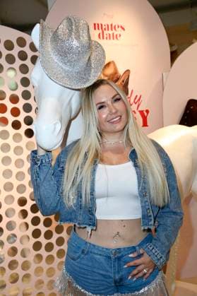 Marlisa Rudizo Mrs Marlisa at the Mates Date Influencer Event at Berlin Fashion Week S S 2026 at Berliner Freiheit Berlin, 01 07 2025 Foto:xN.xKubelkax xFuturexImagex mates_5732