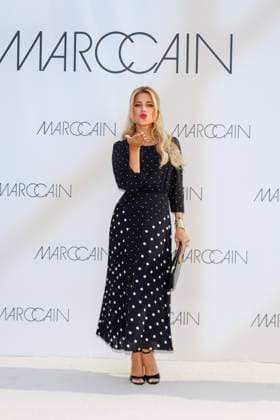 Fashion Week Berlin Marc Cain Guests and Show Sylvie Meis at the Marc Cain Fashion Show A Quiet Rebellion as part of the Berlin Fashion Week at Pei Bau on 01 07 2025 in Berlin Copyright: xEventpressxKochanx