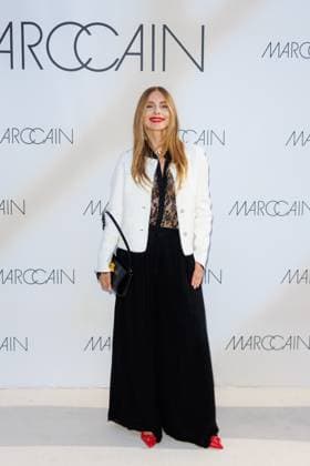 Fashion Week Berlin Marc Cain Guests and Show Katarzyna Zawadzka at the Marc Cain Fashion Show A Quiet Rebellion as part of the Berlin Fashion Week at Pei Bau on 01 07 2025 in Berlin Copyright: xEventpressxKochanx