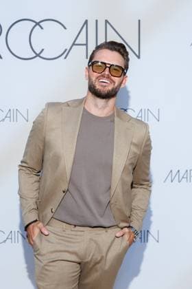 Fashion Week Berlin Marc Cain Guests and Show Johannes Haller at the Marc Cain Fashion Show A Quiet Rebellion as part of the Berlin Fashion Week at Pei Bau on 01 07 2025 in Berlin Copyright: xEventpressxKochanx