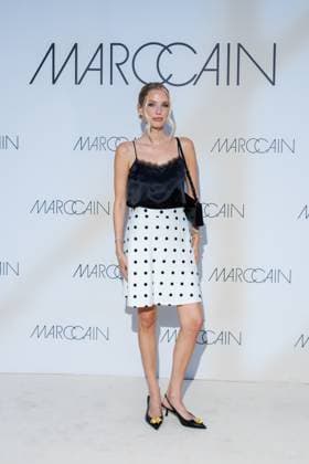 Fashion Week Berlin Marc Cain Guests and Show Leonie Hanne at the Marc Cain Fashion Show A Quiet Rebellion as part of the Berlin Fashion Week at Pei Bau on 01 07 2025 in Berlin Copyright: xEventpressxKochanx