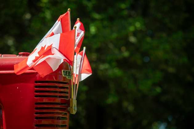 Canada Day Canadians in British Columbia celebrate Canada Day near Vancouver, Canada, on July 1, 2025. National flags are seen across the country to mark the anniversary of Canadian Confederation, which takes place on July 1, 1867, with the passage of the British North America Act. Delta, BC Canada  Copyright: xMarkxStahlx originalFilename: stahl-notitle250701_npaEJ.jpg