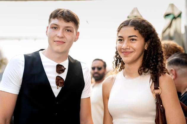 Luna Mwezi with guest at the premiere of the ARD TV film Stabil CineMerit Award ceremony at the 42 Filmfest München 2025 in the Gloria Palast Munich, 01 07 2025 Foto:xN.xKolinzx xFuturexImagex stabil_5715