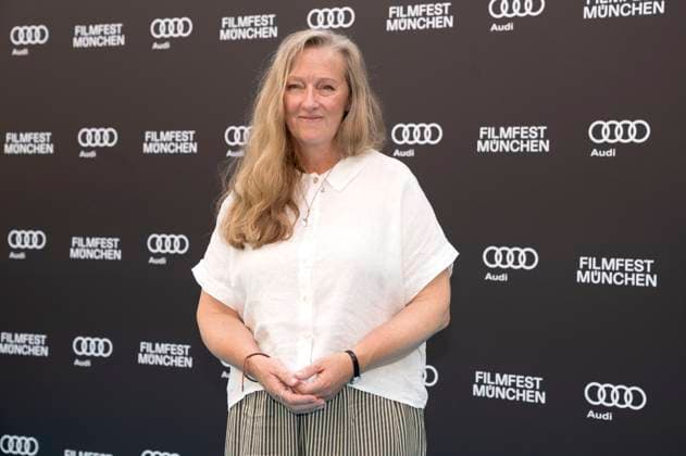 Raynor Winn at the premiere of the feature film The Salt Path and the presentation of the CineMerit Award at the 42 Filmfest München 2025 at the Deutsches Theater Munich, 01 07 2025 Foto:xN.xKolinzx xFuturexImagex anderson_5739