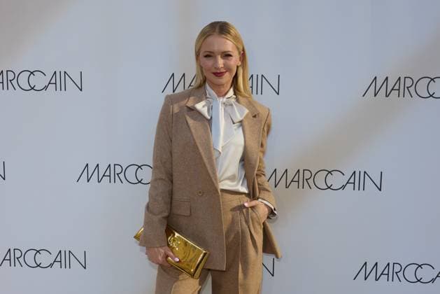 Barbara Kurdej Szatan Guest arrival at the Marccain Spring Summer 2026 Fashion Show A Quit Rebellion at Pei Bau in Berlin on 01 07 2025 Marccain Spring Summer 2026 Fashion Show