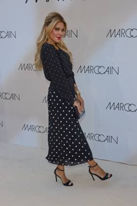 Sylvie Meis guest arrival at the Marccain Spring Summer 2026 Fashion Show A Quit Rebellion at Pei Bau in Berlin on 01 07 2025 Marccain Spring Summer 2026 Fashion Show