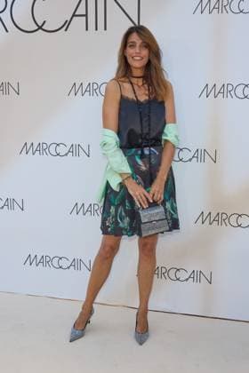 Marvy Rieder guest arrival at the Marccain Spring Summer 2026 Fashion Show A Quit Rebellion at Pei Bau in Berlin on 01 07 2025 Marccain Spring Summer 2026 Fashion Show