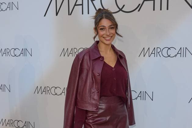 Catharina Maranca Guest arrival at the Marccain Spring Summer 2026 Fashion Show A Quit Rebellion at Pei Bau in Berlin on 01 07 2025 Marccain Spring Summer 2026 Fashion Show