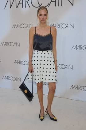 Leonie Hanne Guest arrival for the Marccain Spring Summer 2026 Fashion Show A Quit Rebellion at Pei Bau in Berlin on 01 07 2025 Marccain Spring Summer 2026 Fashion Show