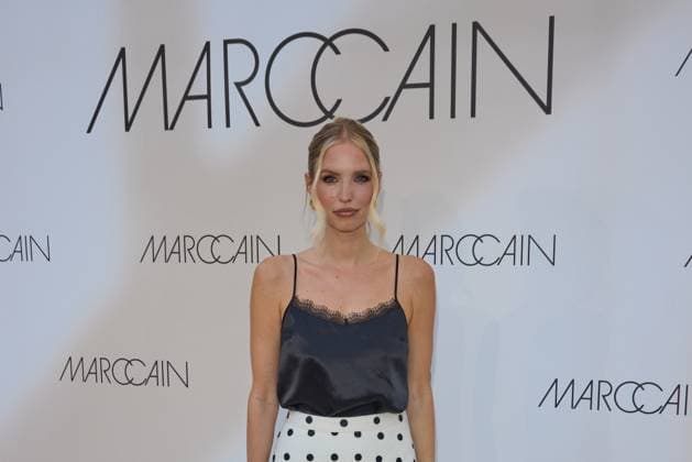 Leonie Hanne Guest arrival for the Marccain Spring Summer 2026 Fashion Show A Quit Rebellion at Pei Bau in Berlin on 01 07 2025 Marccain Spring Summer 2026 Fashion Show