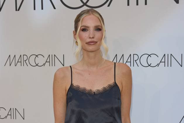 Leonie Hanne Guest arrival for the Marccain Spring Summer 2026 Fashion Show A Quit Rebellion at Pei Bau in Berlin on 01 07 2025 Marccain Spring Summer 2026 Fashion Show