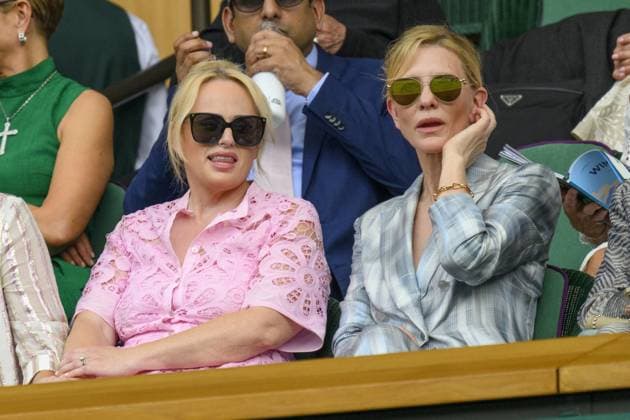 Wimbledon Tennis Championships - Day 2 LONDON, UNITED KINGDOM - JULY 01: Ramona Wilson and actress Rebel Wilson watch tennis from the Royal Box during the second day of the 2024 Wimbledon Championships at The All England Lawn Tennis and Croquet Club in Wimbledon on July 1, 2024, in London, England Ray Tang Anadolu London United Kingdom. Editorial use only. Please get in touch for any other usage.  Copyright: x2025xAnadoluxRayxTangx