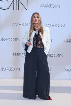 01 07 2025, Katarzyna Zawadzka as a guest at the Marc Cain Fashion Show 2025, A quiet rebellion, Hinter dem Gießhaus, Berlin, Berlin