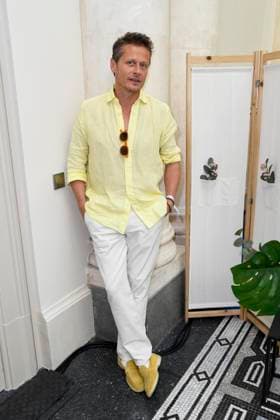Roman Knizka actor as a guest in the Vip Beauty and Fashion Lounge by Reichert Communications as part of Fashion Week 2025 at Hotel de Rom on July 01, 2025 in Berlin Berlin Germany