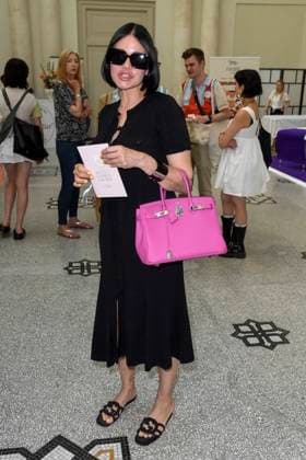 Djamilia Rowe as a guest in the Vip Beauty and Fashion Lounge by Reichert Communications as part of Fashion Week 2025 at Hotel de Rom on July 01, 2025 in Berlin Berlin Germany