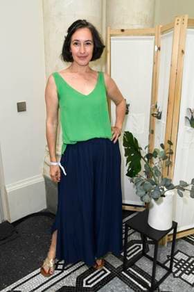 Maike von Bremen as a guest in the Vip Beauty and Fashion Lounge by Reichert Communications as part of Fashion Week 2025 at Hotel de Rom on July 01, 2025 in Berlin Berlin Germany