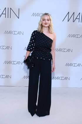Nele Ludowig at the Marc Cain A Quiat Rebellion fashion show on 1 07 2025 at the Pei Bau in Berlin Marc Cain Fashion Show in Berlin