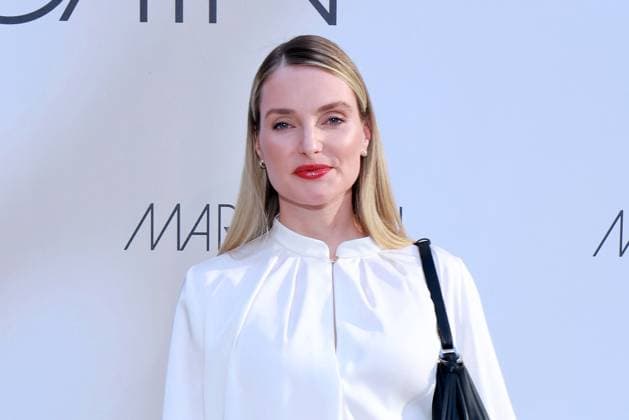 Marie von den Benken at the Marc Cain A Quiat Rebellion fashion show on 1 07 2025 at the Pei Bau in Berlin Marc Cain Fashion Show in Berlin