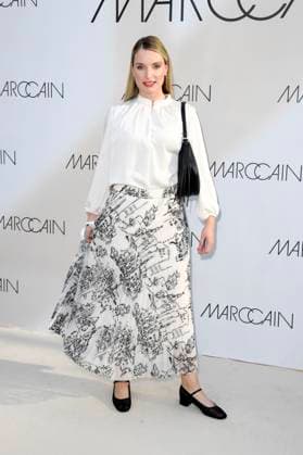 Marie von den Benken at the Marc Cain Fashion Show A Quiet Rebellion at Berlin Fashion Week S S 2026 in the Pei Bau Deutsches Historisches Museum Berlin, 01 07 2025 Foto:xF.xKernx xFuturexImagex cain_5825