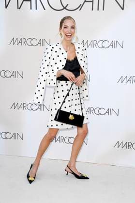 Leonie Hanne at the Marc Cain Fashion Show A Quiet Rebellion at the Berlin Fashion Week S S 2026 in the Pei Bau Deutsches Historisches Museum Berlin, 01 07 2025 Foto:xF.xKernx xFuturexImagex cain_5859