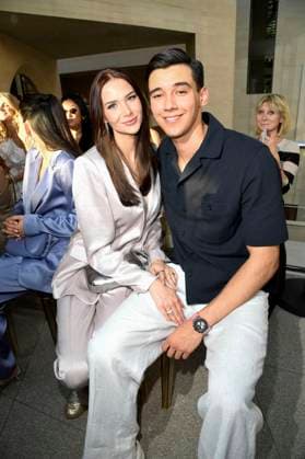 Diego Pooth with girlfriend Louisa Büscher at the Marc Cain fashion show A Quiet Rebellion at Berlin Fashion Week S S 2026 in the Pei Bau Deutsches Historisches Museum Berlin, 01 07 2025 Foto:xF.xKernx xFuturexImagex cain_5896