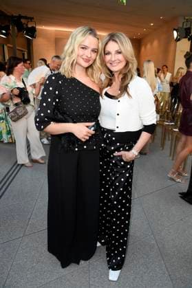 Frauke Ludowig with daughter Nele Ludowig Roeffen at the Marc Cain fashion show A Quiet Rebellion at Berlin Fashion Week S S 2026 in the Pei Bau Deutsches Historisches Museum Berlin, 01 07 2025 Foto:xF.xKernx xFuturexImagex cain_5908