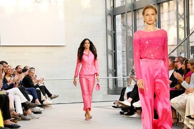 Models at the Marc Cain fashion show A Quiet Rebellion at Berlin Fashion Week S S 2026 in the Pei Bau Deutsches Historisches Museum Berlin, 01 07 2025 Foto:xF.xKernx xFuturexImagex cain_5931