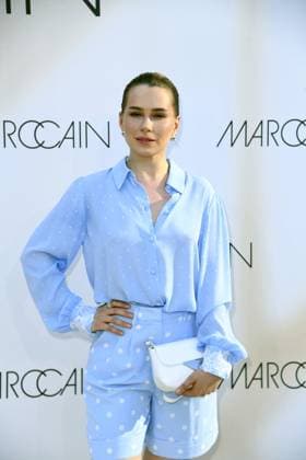 Anna Maria Sieklucka at the Marc Cain Fashion Show A QUIET REBELLION in Berlin on 01 07 2025