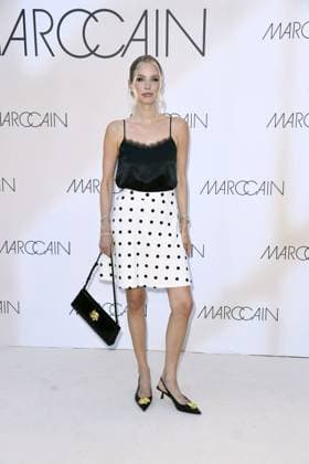 Leonie Hanne at the Marc Cain Fashion Show A QUIET REBELLION in Berlin on 01 07 2025