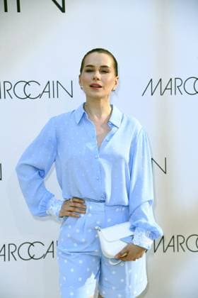Anna Maria Sieklucka at the Marc Cain Fashion Show A QUIET REBELLION in Berlin on 01 07 2025