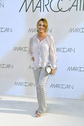 Monika Sozanska at the Marc Cain Fashion Show A QUIET REBELLION in Berlin on 01 07 2025
