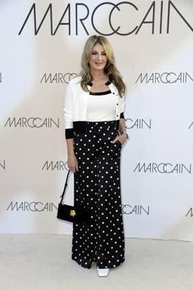 Frauke Ludowig at the Marc Cain Fashion Show A QUIET REBELLION in Berlin on 01 07 2025