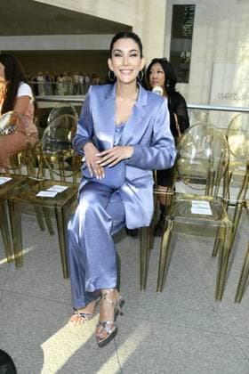 Neda Peemüller at the Marc Cain Fashion Show A QUIET REBELLION in Berlin on 01 07 2025