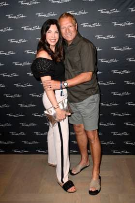 Alexandra Polzin with husband Gerhard Leinauer at the Thomas Sabo Elyndra collection presentation at Berlin Fashion Week S S 2026 at the Hotel de Rome Berlin, 02 07 2025 Foto:xF.xKernx xFuturexImagex sabo_5713