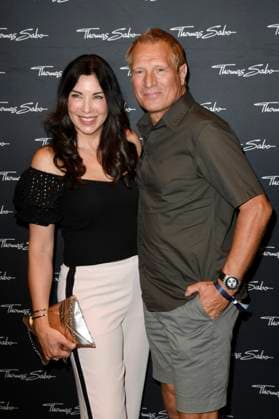 Alexandra Polzin with husband Gerhard Leinauer at the Thomas Sabo Elyndra collection presentation at Berlin Fashion Week S S 2026 at the Hotel de Rome Berlin, 02 07 2025 Foto:xF.xKernx xFuturexImagex sabo_5716