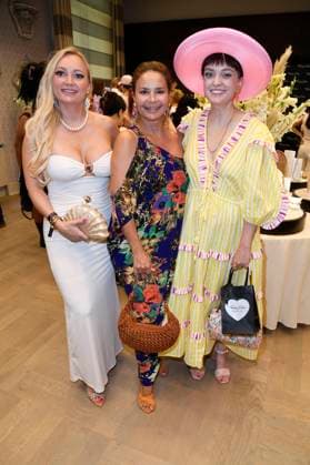 Guest, Gitta Saxx and Vreni Frost at the Thomas Sabo Elyndra collection presentation at the Berlin Fashion Week S S 2026 at the Hotel de Rome Berlin, 02 07 2025 Foto:xF.xKernx xFuturexImagex sabo_5734