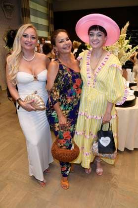 Guest, Gitta Saxx and Vreni Frost at the Thomas Sabo Elyndra collection presentation at the Berlin Fashion Week S S 2026 at the Hotel de Rome Berlin, 02 07 2025 Foto:xF.xKernx xFuturexImagex sabo_5736