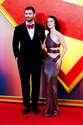 David Corenswet and Rachel Brosnahan at the fan event for the movie Superman at Cineworld Leicester Square London, 02 07 2025 Foto:xJ.xEdwardsx xFuturexImagex superman_5727