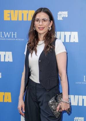 Arrivals for the Jamie Lloyd production of Evita at The London Palladium Featuring: Hayley Atwell Where: London, United Kingdom When: 02 Jul 2025 Credit: John Rainford Cover Images EDITORIAL USE ONLY. NOT FOR USE BY NEWSPAPERS BASED IN THE UK. Copyright: xx coverimg54888809