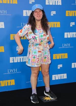 Arrivals for the Jamie Lloyd production of Evita at The London Palladium Featuring: Rosie Jones Where: London, United Kingdom When: 02 Jul 2025 Credit: John Rainford Cover Images EDITORIAL USE ONLY. NOT FOR USE BY NEWSPAPERS BASED IN THE UK. Copyright: xx coverimg54888799