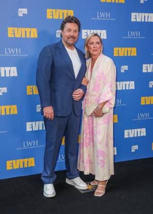Arrivals for the Jamie Lloyd production of Evita at The London Palladium Featuring: Michael Ball, Cathy McGowan Where: London, United Kingdom When: 02 Jul 2025 Credit: John Rainford Cover Images EDITORIAL USE ONLY. NOT FOR USE BY NEWSPAPERS BASED IN THE UK. Copyright: xx coverimg54888802