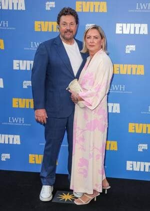 Arrivals for the Jamie Lloyd production of Evita at The London Palladium Featuring: Michael Ball, Cathy McGowan Where: London, United Kingdom When: 02 Jul 2025 Credit: John Rainford Cover Images EDITORIAL USE ONLY. NOT FOR USE BY NEWSPAPERS BASED IN THE UK. Copyright: xx coverimg54888803