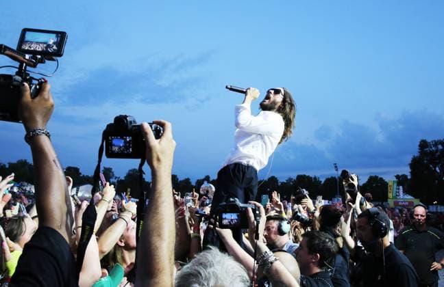 Bilder des Jahres 2025, Entertainment 07 Juli Entertainment Themen der Woche KW27 30 seconds to mars in concert at the Ippodromo in Milan  Copyright: xClaudioxVeneronix xipa-agency.netx xClaudioxVeneronix IPA_Agency_IPA59833331