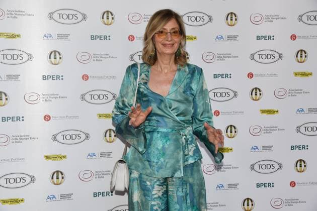 Rome, Italy: Rome, Sala Della Protomoteca in Campidoglio Golden Globe 2025 Awards, In the photo: Rosa Calipari Rome Italy  - ZUMAp169 20250702_zea_p169_492 Copyright: xVincenzoxLandix