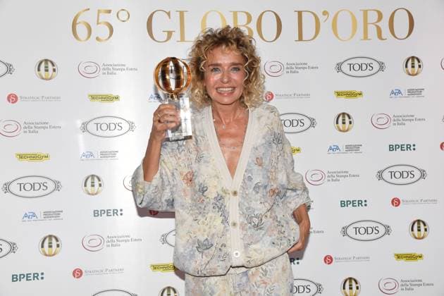 Rome, Italy: Rome, Sala Della Protomoteca in Campidoglio Golden Globe 2025 Awards, In the photo: Valeria Golino Rome Italy  - ZUMAp169 20250702_zea_p169_498 Copyright: xVincenzoxLandix