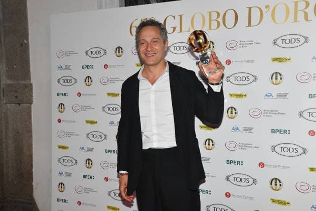 Rome, Italy: Rome, Sala Della Protomoteca in Campidoglio Golden Globe 2025 Awards, In the photo: Claudio Santamaria Rome Italy  - ZUMAp169 20250702_zea_p169_538 Copyright: xVincenzoxLandix